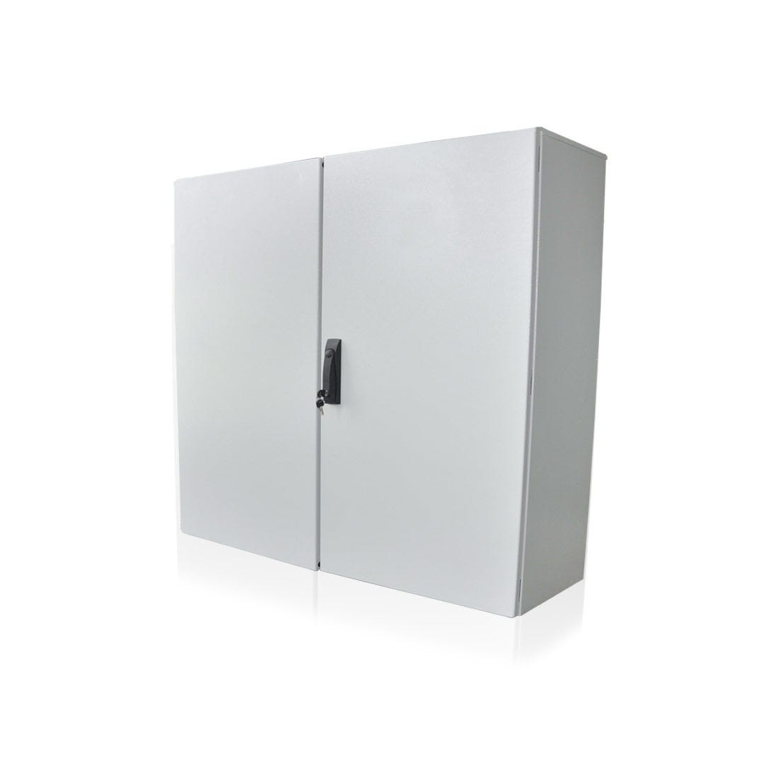 BAHRA ENCLOSURES - Cabinet 1200 x 1200 x 400mm Metal With Plate, Double Door