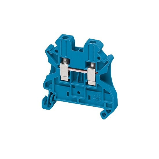 SCHNEIDER - Screw Terminal 2Pts, 4mm, Blue