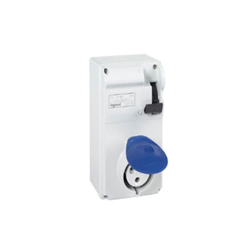LEGRAND - Combined unit P17 - without rail 125x220 - IP44 - 200/250 V~ - 16 A - 2P+E