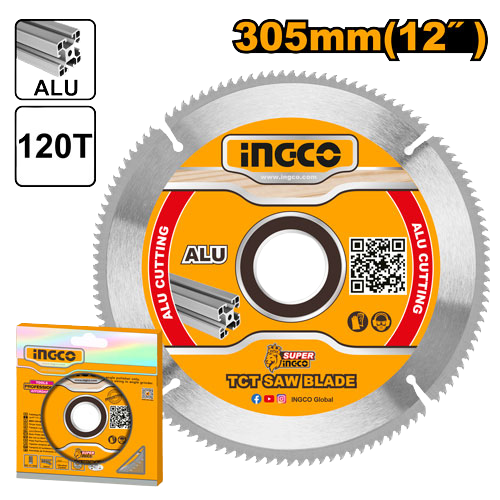 TCT saw blade for aluminum 305mm(12") 120T ديسك المنيوم صناعى 12" 305ملم