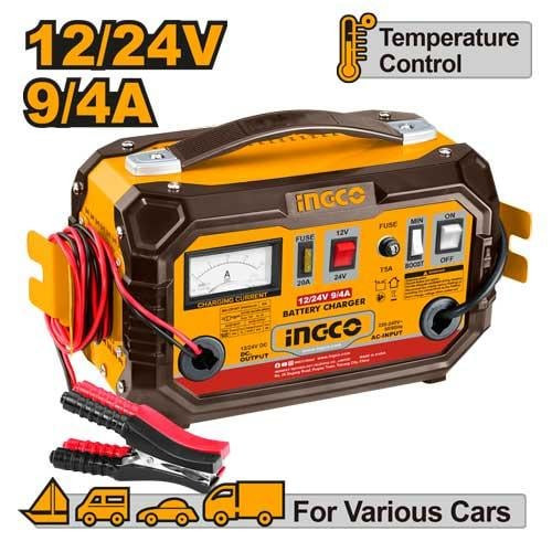 Car Battery Charger 12/24V شاحن بطارية سيارة 12/24 فولت