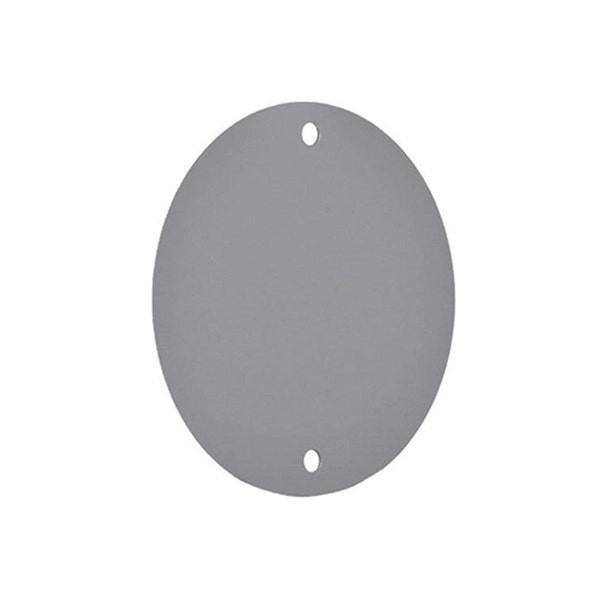 ITCC - Blank Cover, Waterproof, Round, Grey