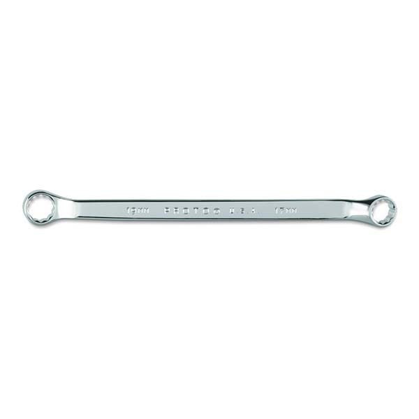 PROTO - Full Polish Offset Double Box Wrench, 17 x 19 mm, 12 Point