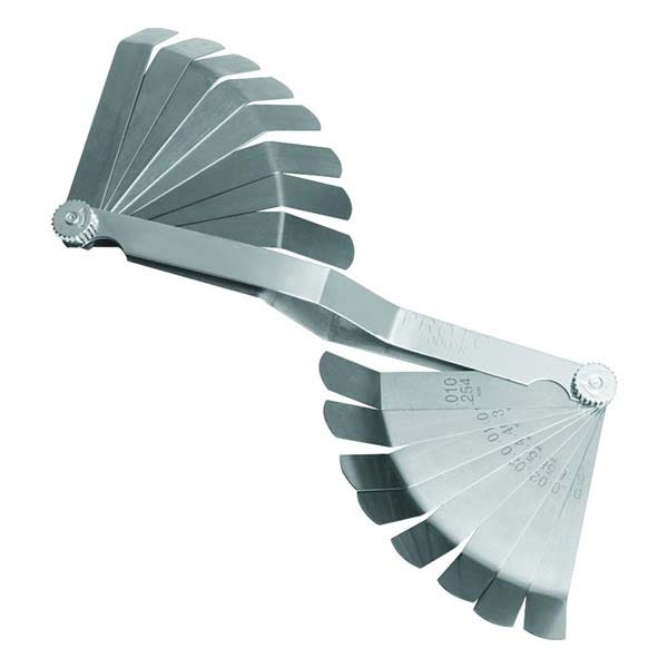 PROTO - Overhead Valve Feeler Gauge Set, 16 Blades