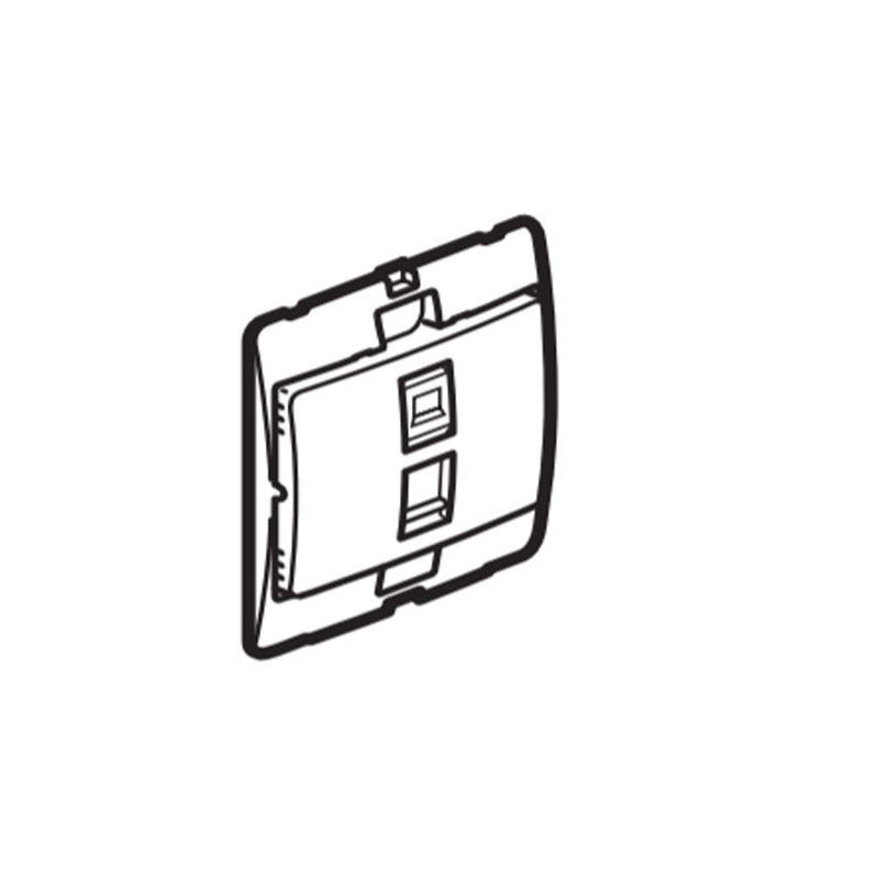 DISCONTINUED LEGRAND - Data Socket Mallia, RJ 45, Category 6, UTP