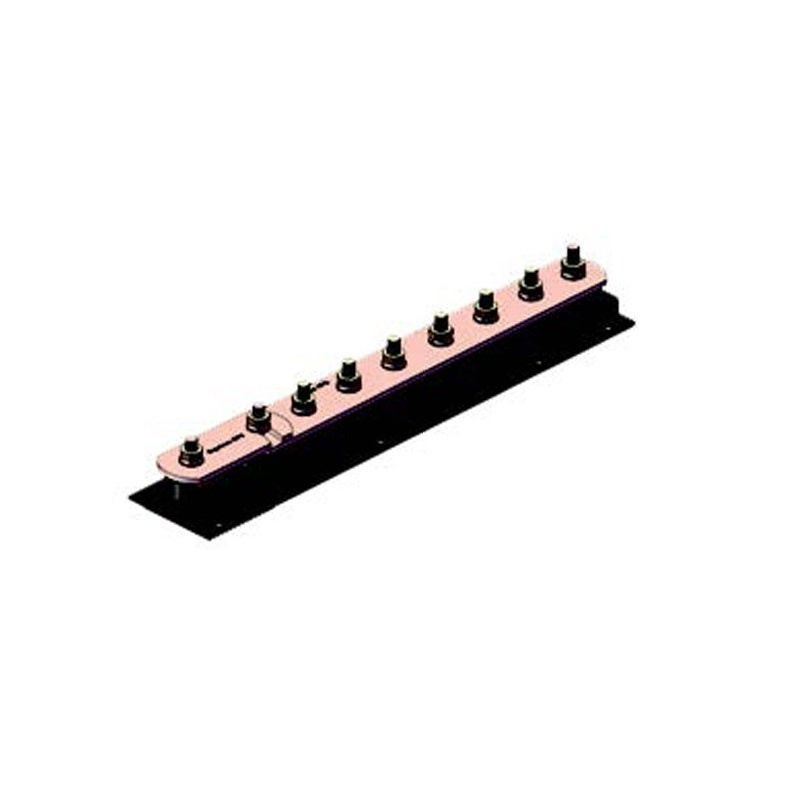 RAYCHEM RPG - Earth Bar With Single Disconnect Link 8 Way, 575x90x96 mm