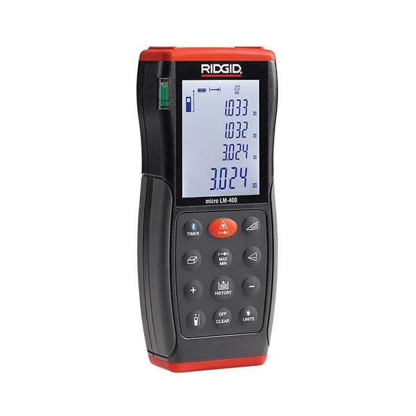 RIDGID - Micro Advanced Laser Distance Meter, LM-400