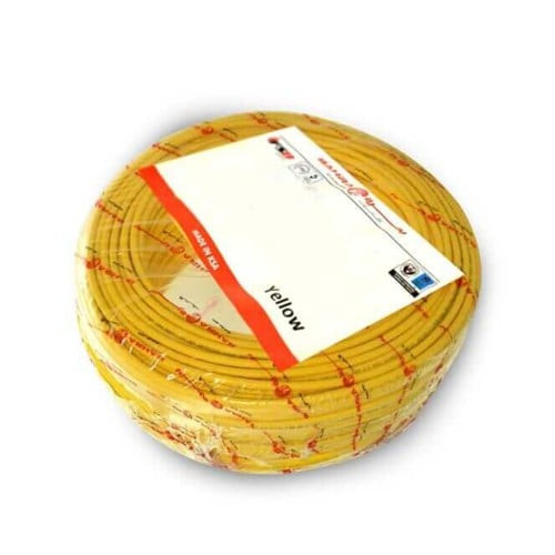 Bahra British Power Cord - 16 mm - 450/750 V - 91.5 M - Yellow
