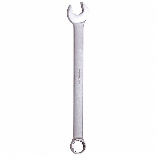 Combination Wrench, Alloy Steel, Satin, 20 mm Head Size, 10 5/8 inch Overall Length, Offset