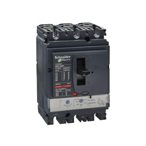 Schneider-Main Circuit Breaker- 3P-200A- ComPacT NSX250F -LV431631
