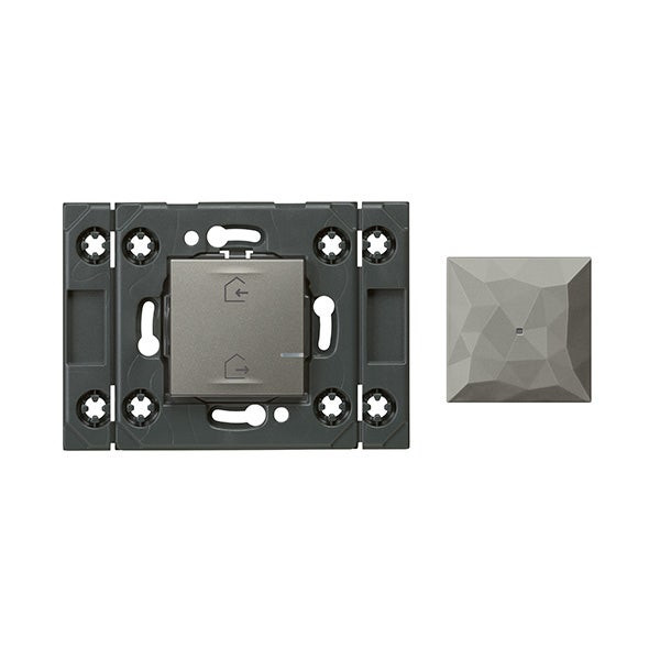LEGRAND - Connected Gateway + Home/Away Wireless Master Switch Arteor, Magnesium