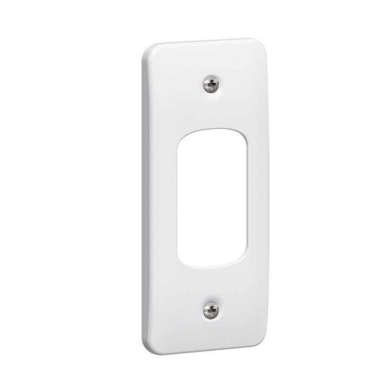 LEGRAND - Front Plate Synergy, for 1 Grid Module, Architrave, White