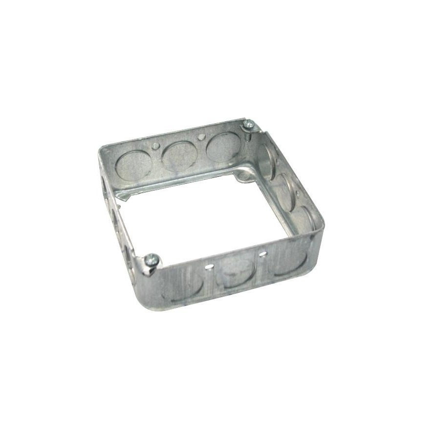 CROUSE HINDS - Extension Ring 4" Square - 1&1/2 Deep - 1/2 KO, #TP424