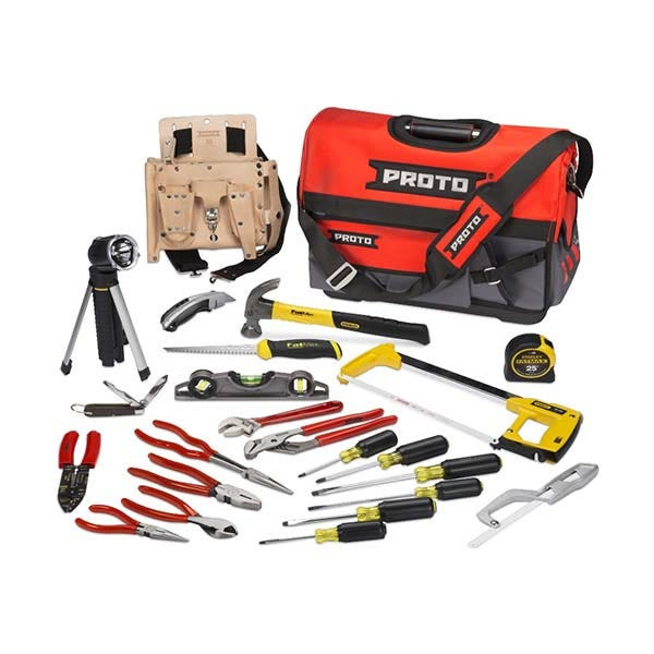 PROTO - Electrician's Tool Set, 25 Pieces
