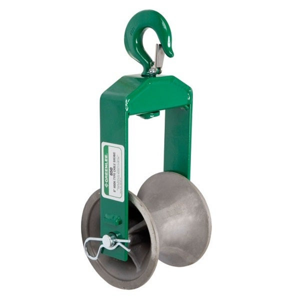 GREENLEE - Cable Sheave, 6”, Hook Type S (650)