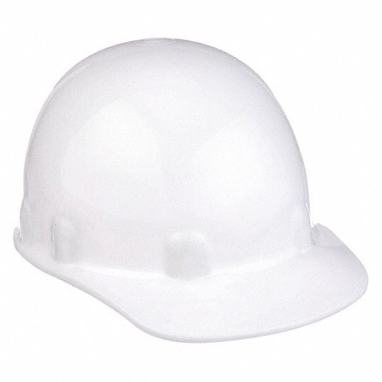 Front Brim, Hard Hat, White, 9NVU0