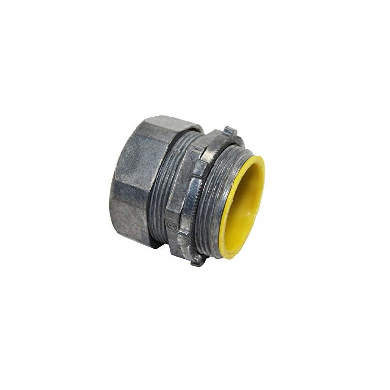 CROUSE HINDS - Connector EMT Compression Insulated, Zinc Die Cast 1/2, #1650Dc
