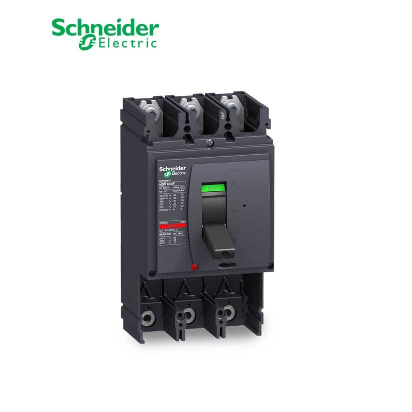 شنايدر - قاطع رئيسي 630 أمبير - ComPact NSX630S, 630A, 3P, 100kA at 415 VAC 50/60 Hz, w/o Trip Unit