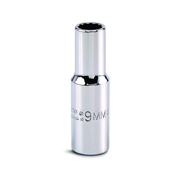 PROTO - 3/8" Drive Deep Socket, 9 mm, 12 Point