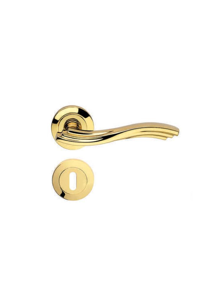 Kale 755 Rose Gold Shiny Door Handle