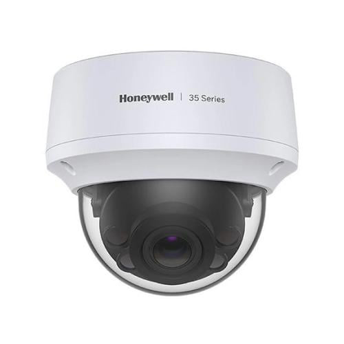 Honeywell 35 Series IR MFZ WDR IP Dome Camera - 5 MP - 2.7-13.5mm Lens - White - HC35W45R2