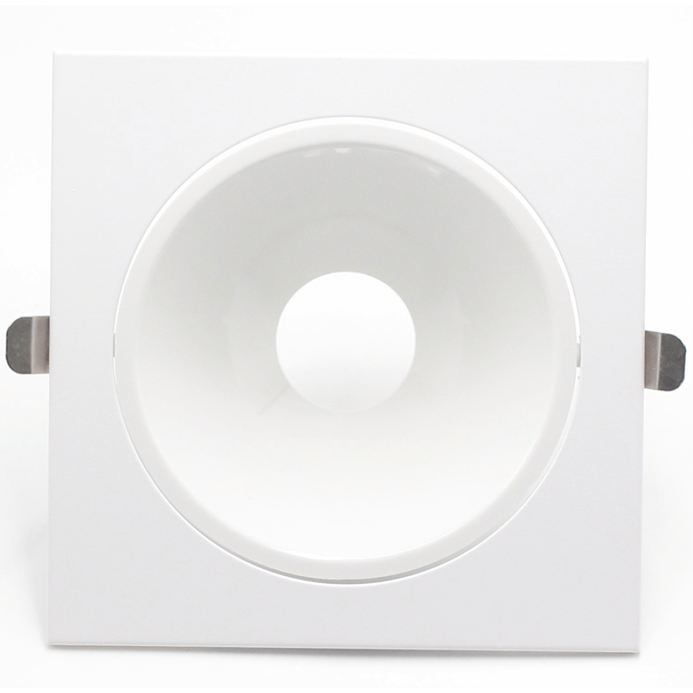 RAMES ALUMINUM RECESSED LUMENZ White Single Square
