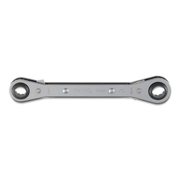 PROTO - Double Box Reversible Ratcheting Wrench, 1/2" x 9/16", 12 Point