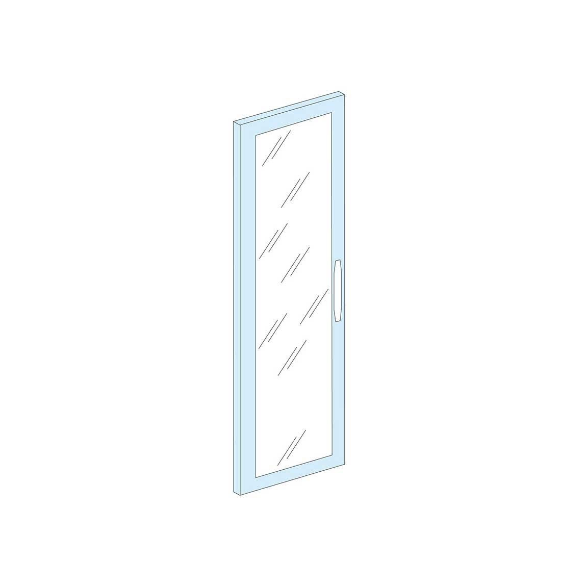 SCHNEIDER - IP30 Transparent Door, W = 800 mm