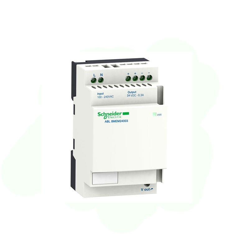 شنايدر - مزود الطاقة SMPS - 1 or 2-phase - 100..240 V AC - 24 V - 1.2 A