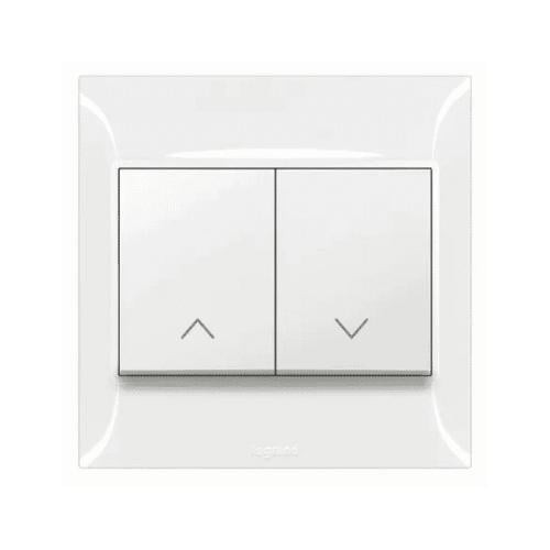 Legrand Curtain Switch - 6 A - 250 Volt (Blanco S)