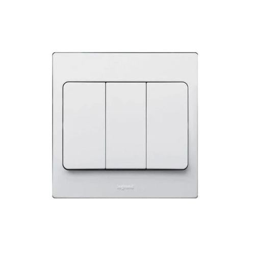 Three-way switch 10 amp - 250 volt from Legrand (Malia)