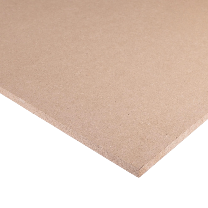 Plain MDF Wood Boards - Thickness (mm): 3.6 - Length (mm): 2440 - Width (mm): 1220