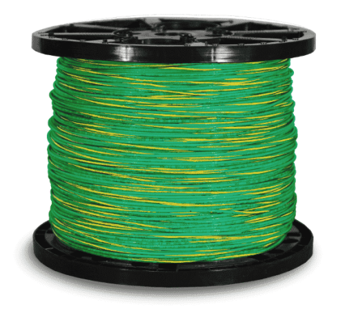 Jeddah Electrical Cord 500 FT - Size AWG 10 - Green x Yellow