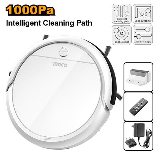 Robotic Vacuum Cleaner Gyroscope Style Schedule the cleaning route 1000paمكنسة روبوت صناعية