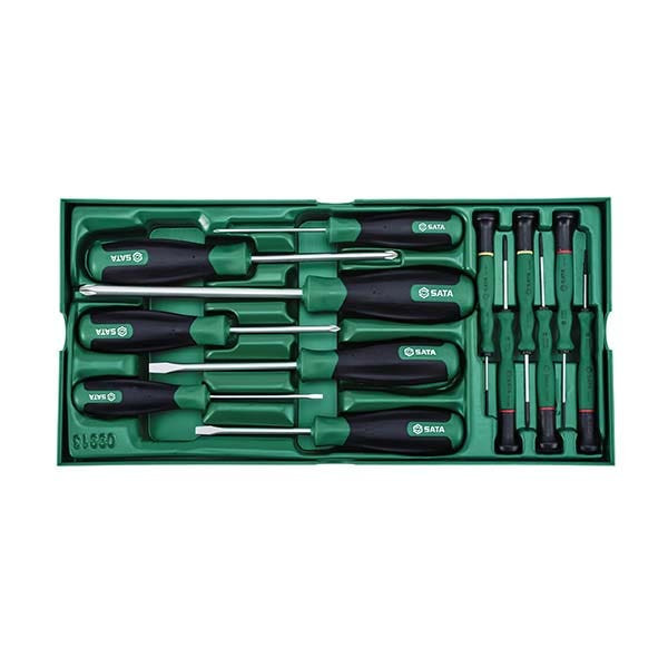 SATA - Screwdriver Tray Set, 13 Pieces