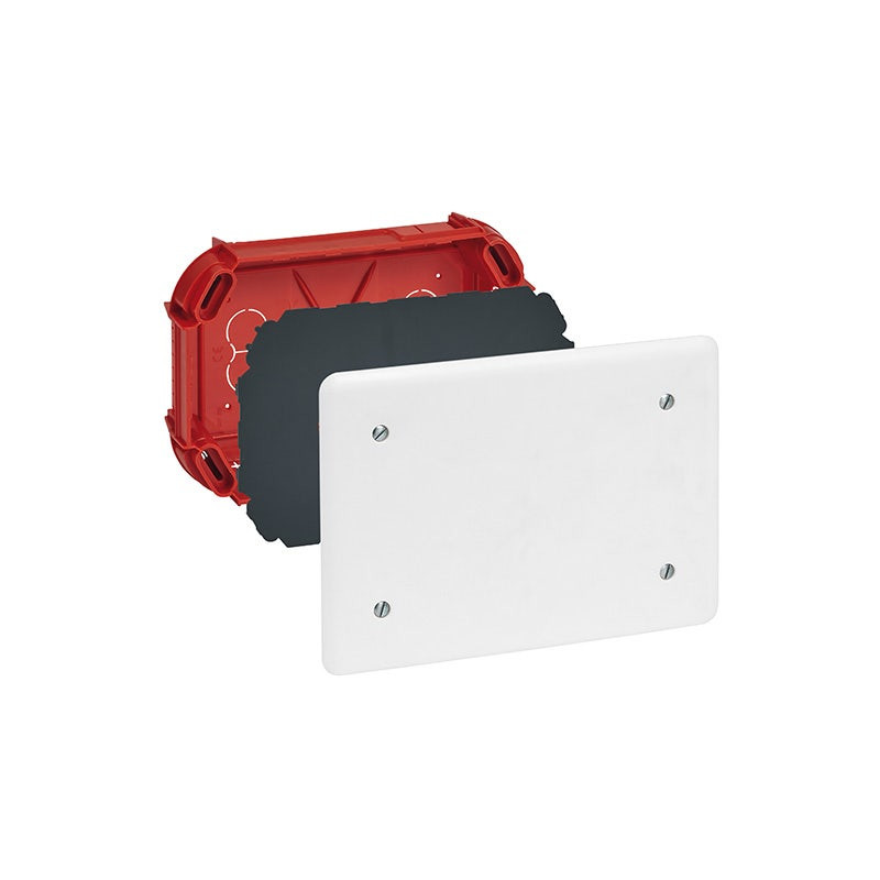 LEGRAND - Junction Box Batibox, with Cover and Screws, 165x115x40mm, Cover 190x135mm, Masonry