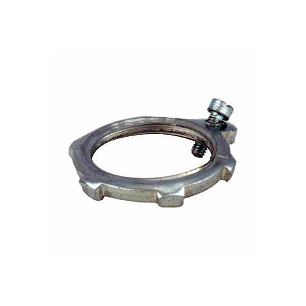 ITCC - PVC Coated Locknut, Rigid, Steel, with Earth, 1"