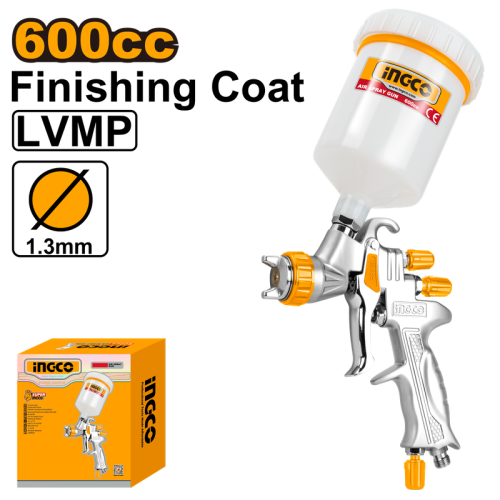 Air spray gun 600 CC Plastic bowl