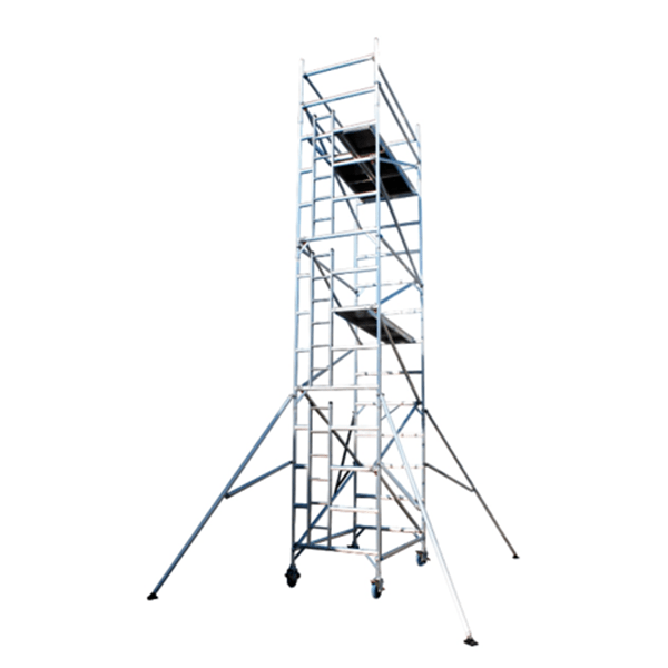 RHINO, Aluminium Wide Scaffolding: 1.35M Width X 2.5M Length X Tower Height:5.1Mtr – Platform Height:4.1Mtr
