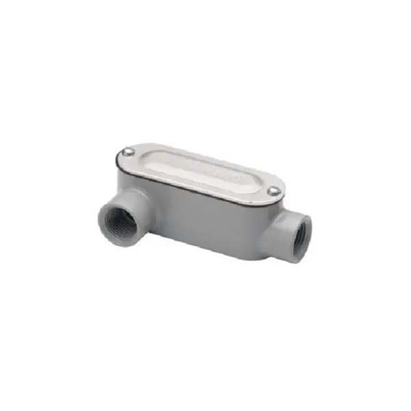 ITCC - PVC Coated Condulet, Type "LR", MI, 2-1/2", with Cover & Gasket, Form 5