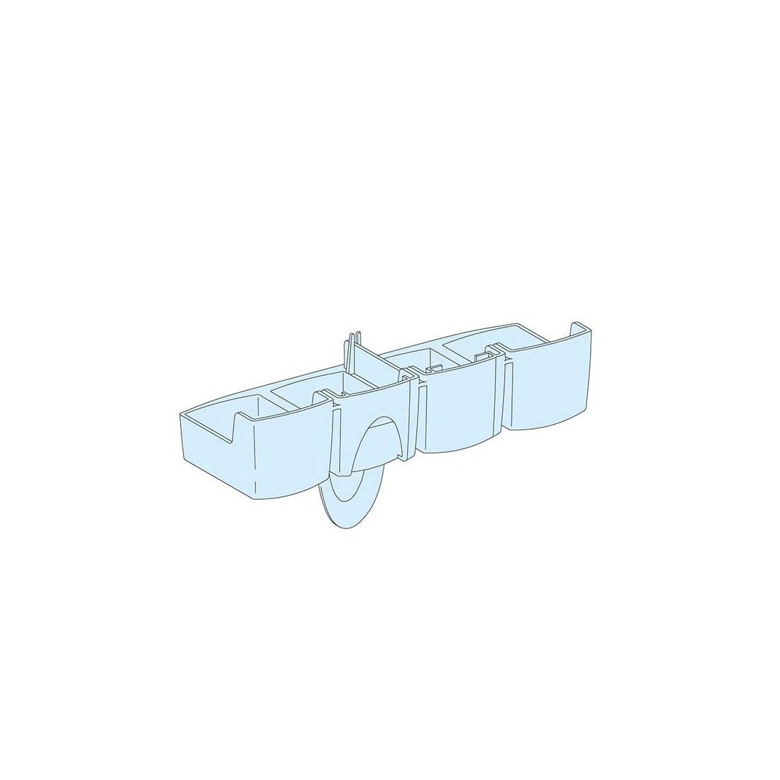 SCHNEIDER - 4P Tooth-Caps /Linergy FC D.Blk NS x 250