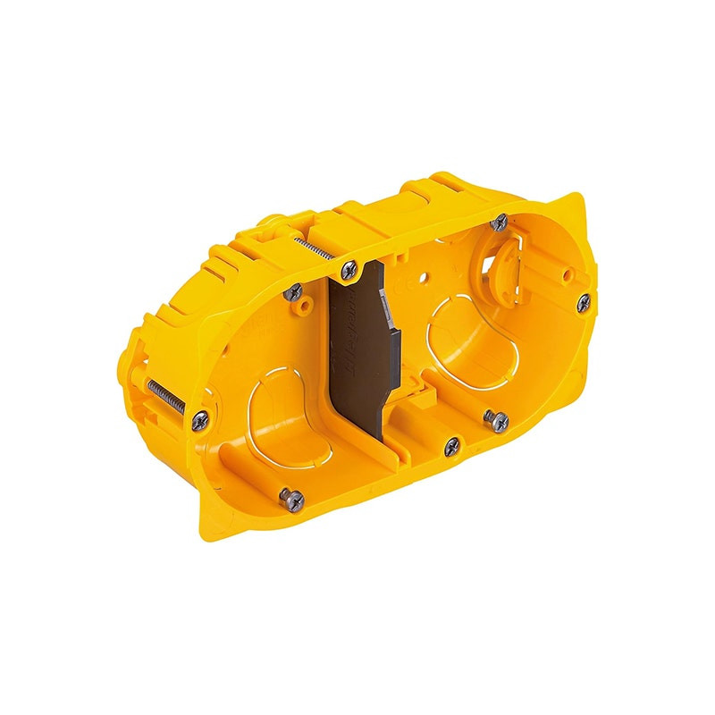 LEGRAND - Plasterboard Batibox Box, 2 Gang, Depth 40mm, Drywall