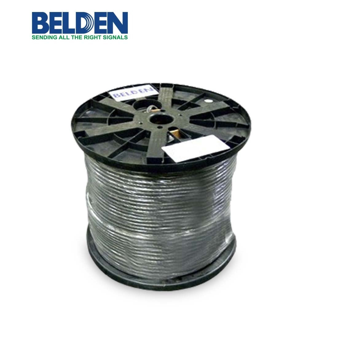 BELDEN - 2C*14 AWG Security Audio Cl3R-FPLR CU/PE/Unsh/PVC, Grey, 305 Meters/Roll