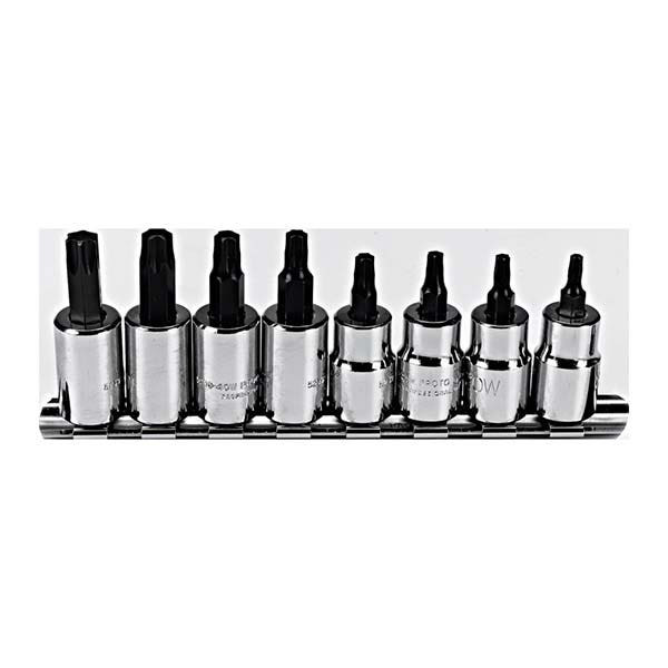 PROTO - 3/8" Drive Torxbit Socket Set, 8 Pieces