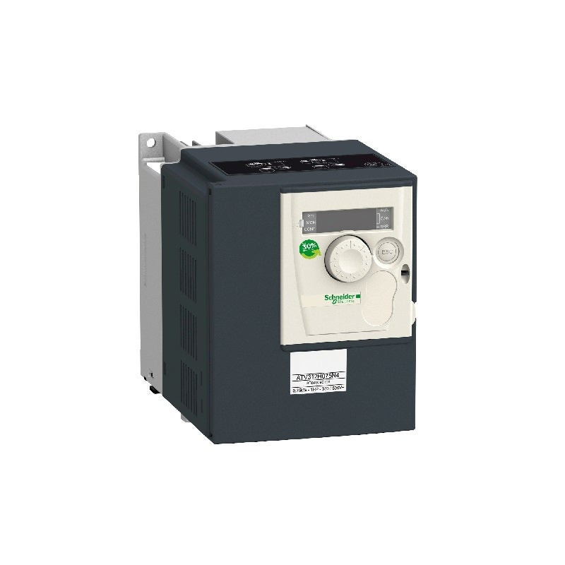 SCHNEIDER - Variable Speed Drive ATV312, 1.1Kw, 2.4Kva, 74W, 200-240 V- 1-Phase Supply