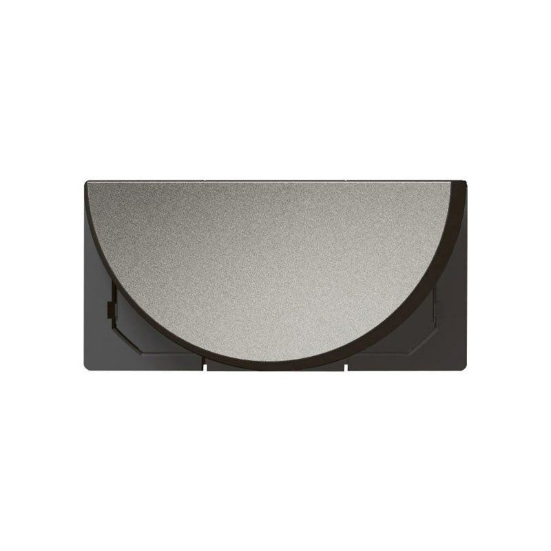 LEGRAND - Push Button Arteor, 6A, 250V, 1 Module, Round Top, Magnesium