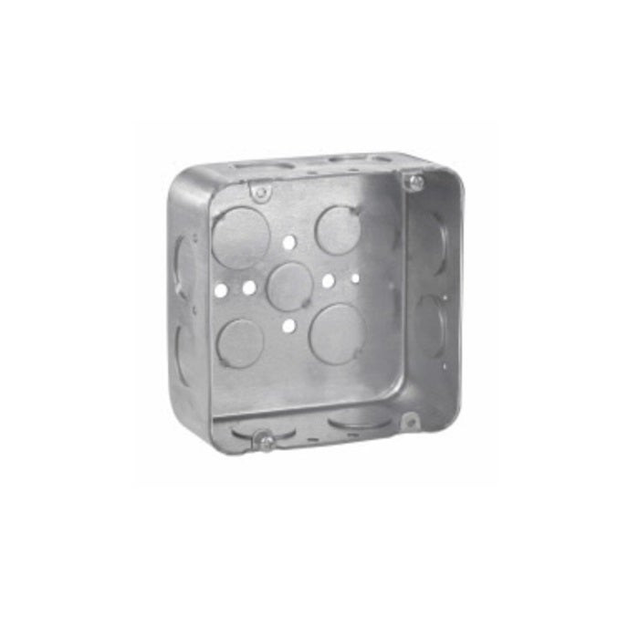 CROUSE HINDS - Square Box 4" - 11/16" - 2 1/8 Deep - 3/4" KO #TP554