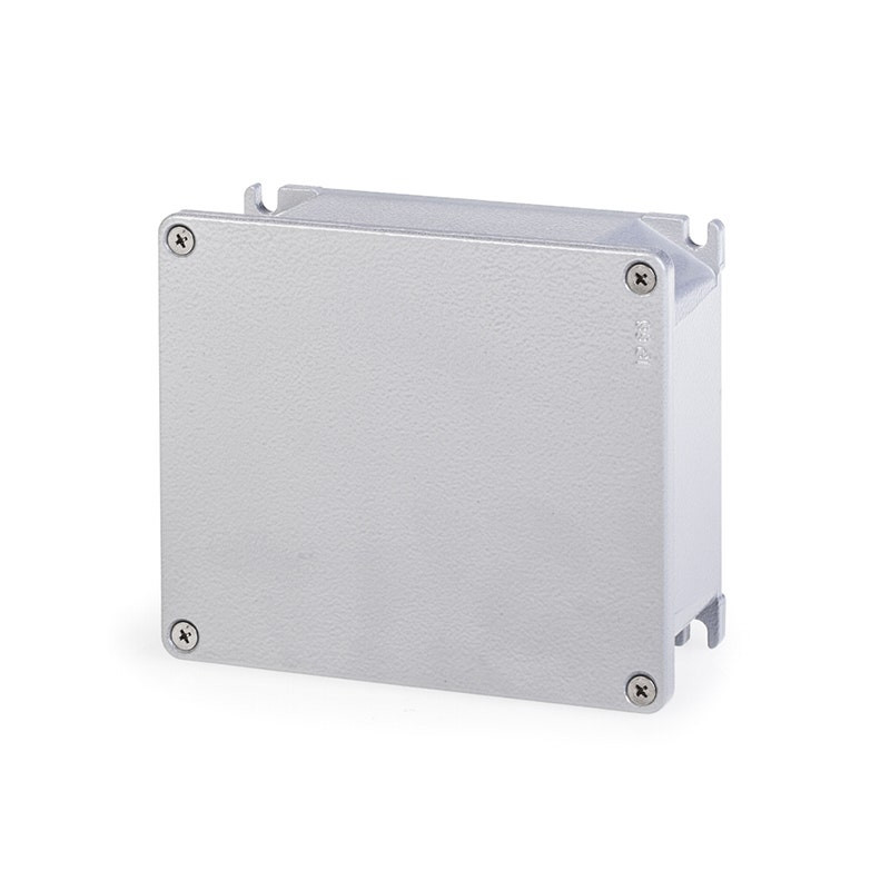 SCAME - Junction Box, 166x142x64mm, IP66, Surface, Grey, Die-Cast Aluminium