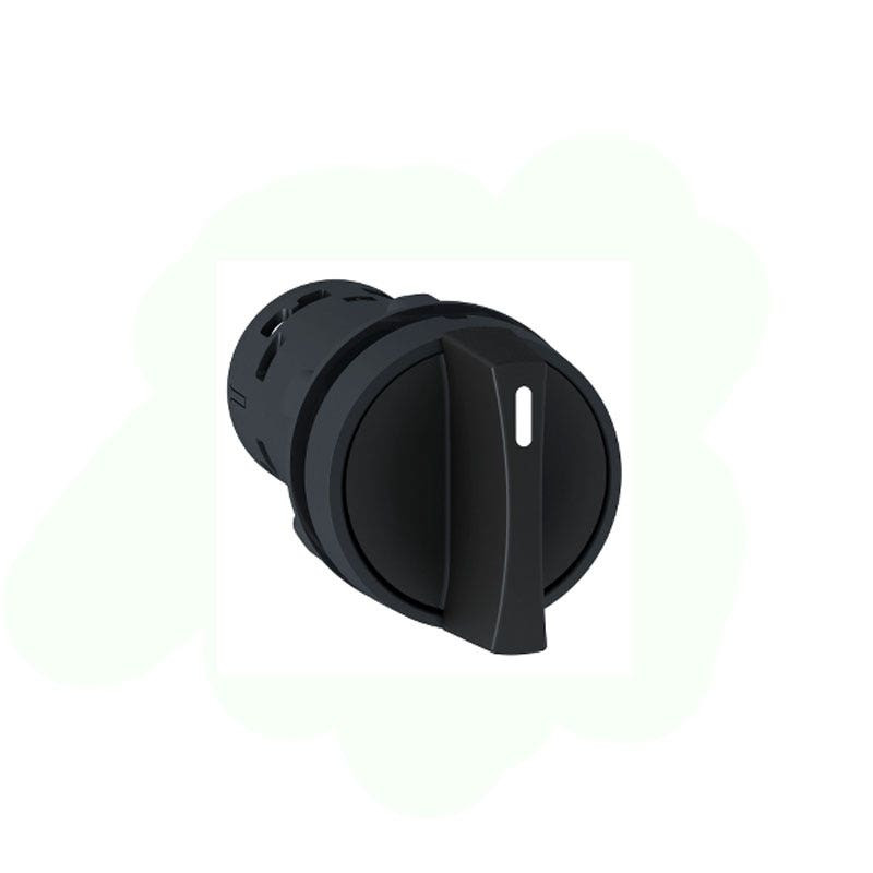SCHNEIDER - Selector Switch 2 N/O 2-Pos Std Hndl, Black