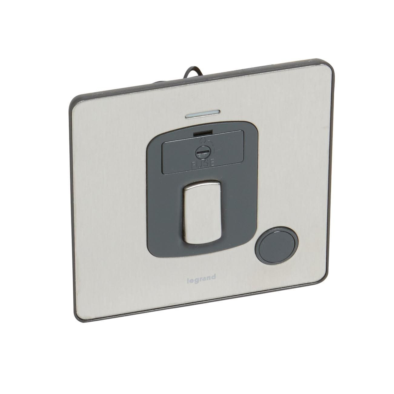 LEGRAND - Fused Connect Unit Synergy -Double Pole Switch+Led+Cord -13 A-250 V~ 